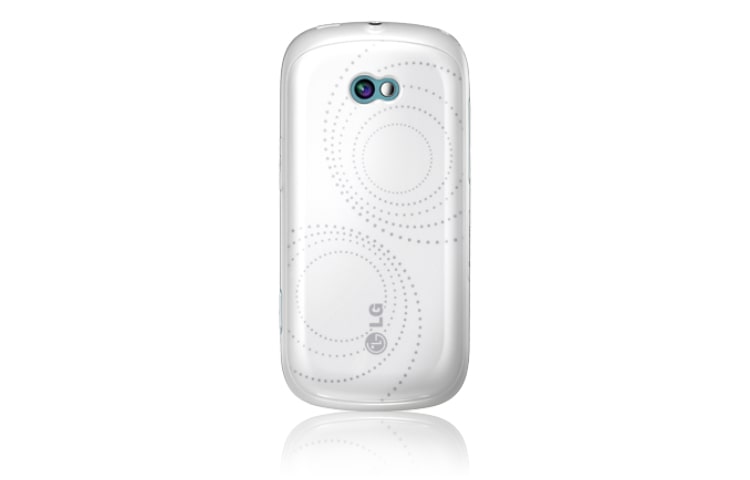 LG Téléphone Mobile avec écran TFT , WQVGA Full Touch 3.0”, Appareil photo 2 MP, Lecteur MP3, Radio FM, Port Micro SD jusqu'a 4 GB, Bluetooth, LG GT350