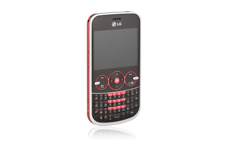 LG Téléphone mobile avec un Ecran LCD 2.4’’, Port USB 2.0, Prise jack standard de 3.5 mm, Bluetooth 2.1 Stéréo, Compatibilité GPRS, EDGE et WAP, LG GW300