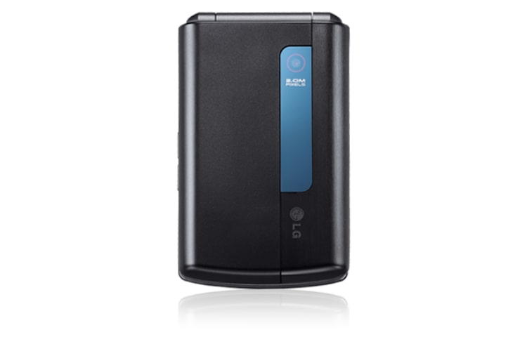 Vue avant de Téléphone Mobile avec Caméra 2 MP, Ecran LCD 2’’, Tuner TNT DVB-T, 3G&#43; LG HB620T