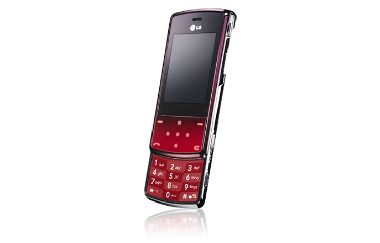 LG Téléphone mobile avec Caméra 3 MP, Ecran tactile 2’’, Finition aspect métal, Lecteur MP3 / Radio FM, Slider ultra-fin, LG KF510