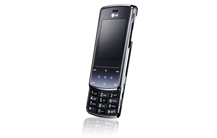LG Téléphone mobile avec Caméra 3 MP, Ecran tactile 2’’, Finition aspect métal, Lecteur MP3 / Radio FM, Slider ultra-fin, LG KF510