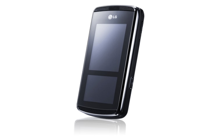 LG Téléphone mobile avec Caméra 3,2 MP, Ecran tactile 2’’et 1.5’’, Lecteur MicroSD, Lecteur MP3 / Radio FM, InteractPad™, LG KF600