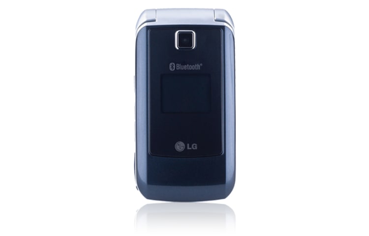 Vue avant de Téléphone Mobile avec option Bluetooth, Caméra VGA, Sonnerie Polyphonique LG KP235