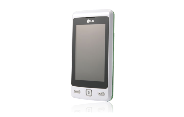 LG Téléphone mobile avec Caméra 3 MP, Interface tactile, Enregistreur vidéo, Lecteur MP3 / Radio FM, Edge, BluetoothTM 2.0, Fonction Clef USB, LG KP501