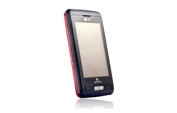 LG Téléphone mobile avec Caméra 3 MP Autofocus, Ecran LCD 3’’, Lecteur MP3/FM/Vidéos, Port USB 2.0, Bluetooth 2.0, LG KP550 Rip Curl