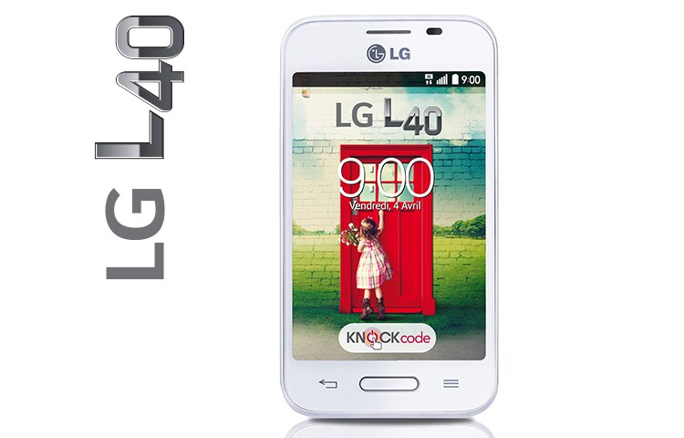 LG L40 | Ecran IPS 3.5 pouces (8,9cm) | Batterie 1540 mAh | Processeur Dual core