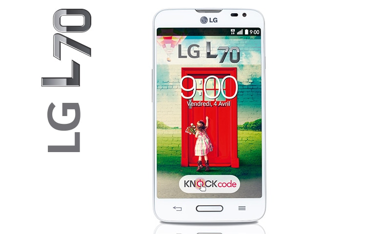 LG L70 | Ecran IPS 4.5 pouces (11,4cm) | Batterie 2100 mAh