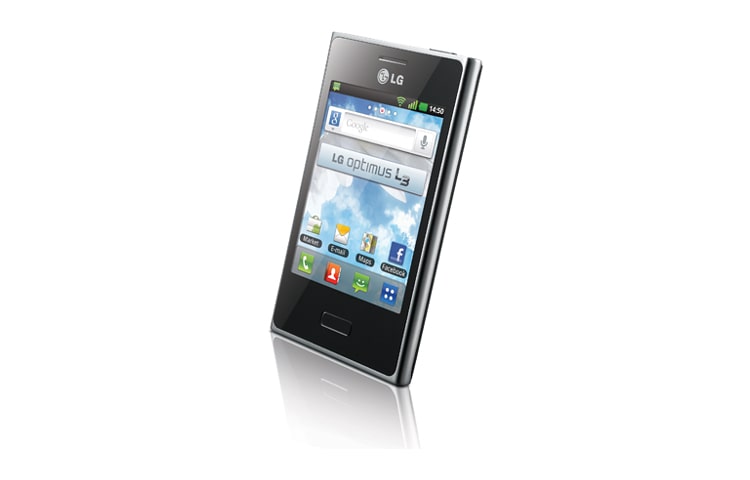 LG Le Smartphone Android ultra compact sans aucun compromis de performances, LG Optimus L3