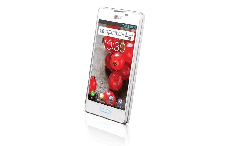 LG Optimus L5 II | Ecran IPS WVGA 4,0" (10,1cm) | Batterie 1700 mAh | Processeur 1,0Ghz | APN 5MP | Android 4.1 Jelly bean | Fonction KnockOn , LG Optimus L5 II