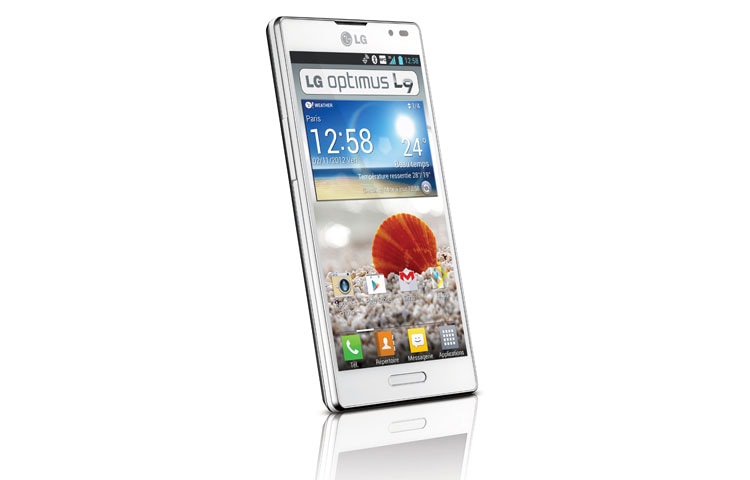 LG Le smartphone haut de gamme de la collection L-Style, LG Optimus L9