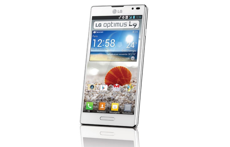 LG Le smartphone haut de gamme de la collection L-Style, LG Optimus L9