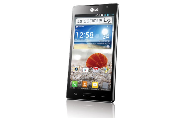 LG Le smartphone haut de gamme de la collection L-Style, LG Optimus L9