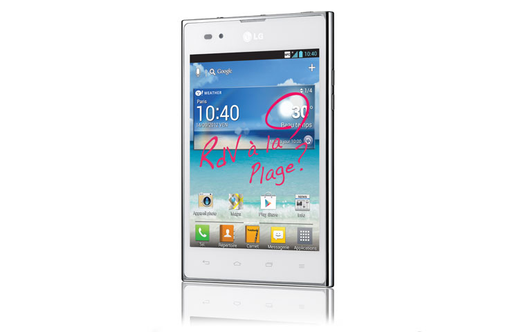 LG UN FORMAT UNIQUE, UNE EXPERIENCE SANS LIMITE !, LG Optimus Vu