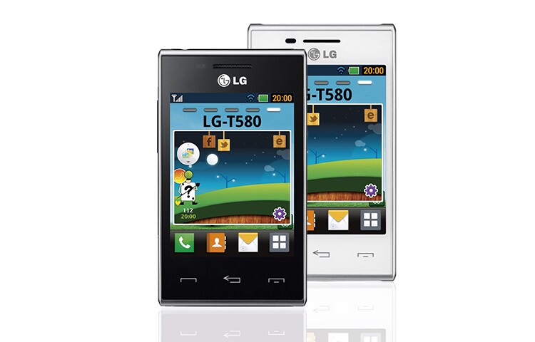 LG T580 | Ecran QVGA 3,2" (8,1cm) | Batterie 950 mAh | Processeur 416Mhz
