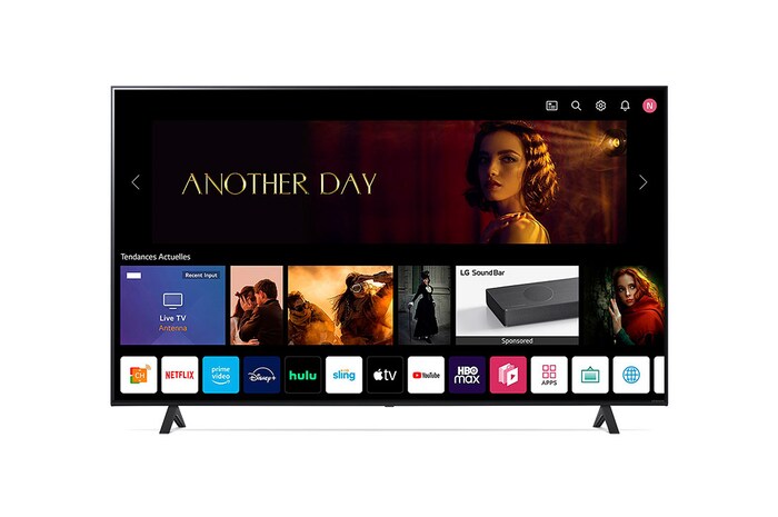 LG TV LG NanoCell | 43'' (108 cm) | 4K UHD | Processeur α5 AI 4K Gen5, LG 43NANO756QC