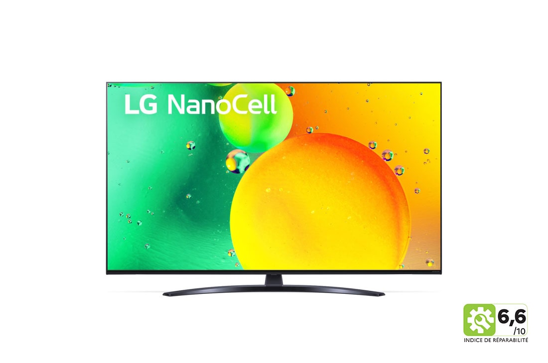 LG 43'' (108 cm) | LG Nanocell TV | UHD | α5 Gen5 AI 4K, LG 43NANO766QA