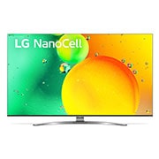 Une vue avant du téléviseur LG NanoCell