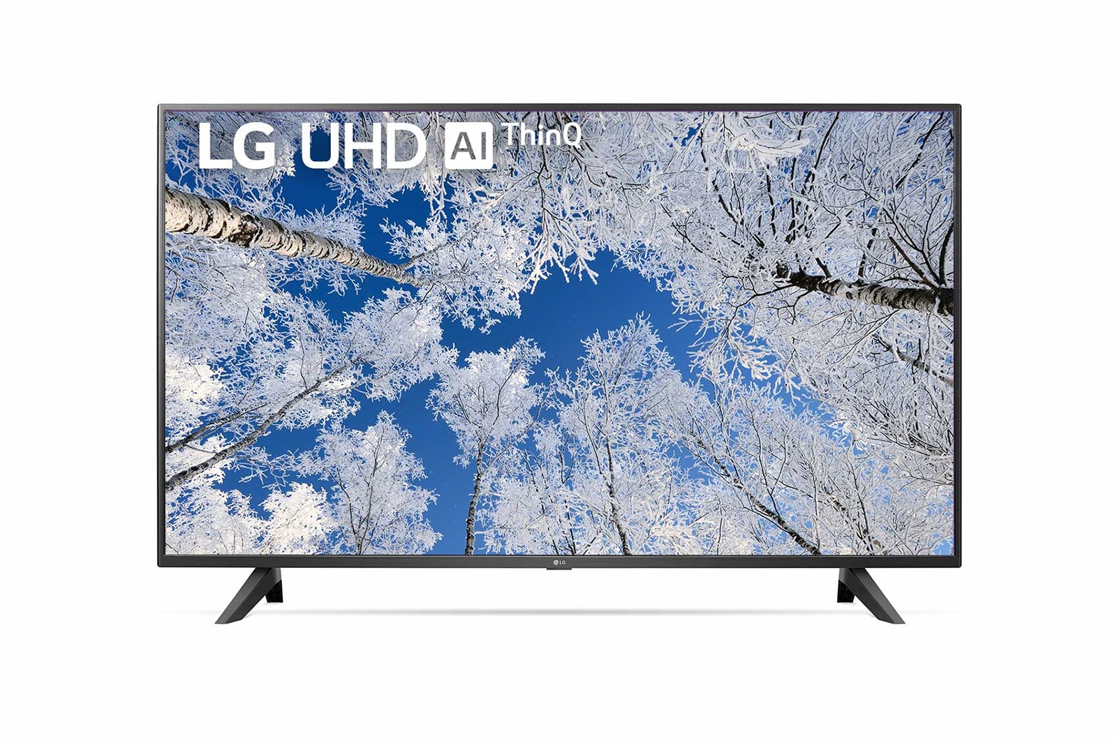 Vue avant de LG TV LED 2022 | 43&#39;&#39; (109 cm) | UHD | Processeur α5 Gen5 AI 4K LG 43UQ70006LB