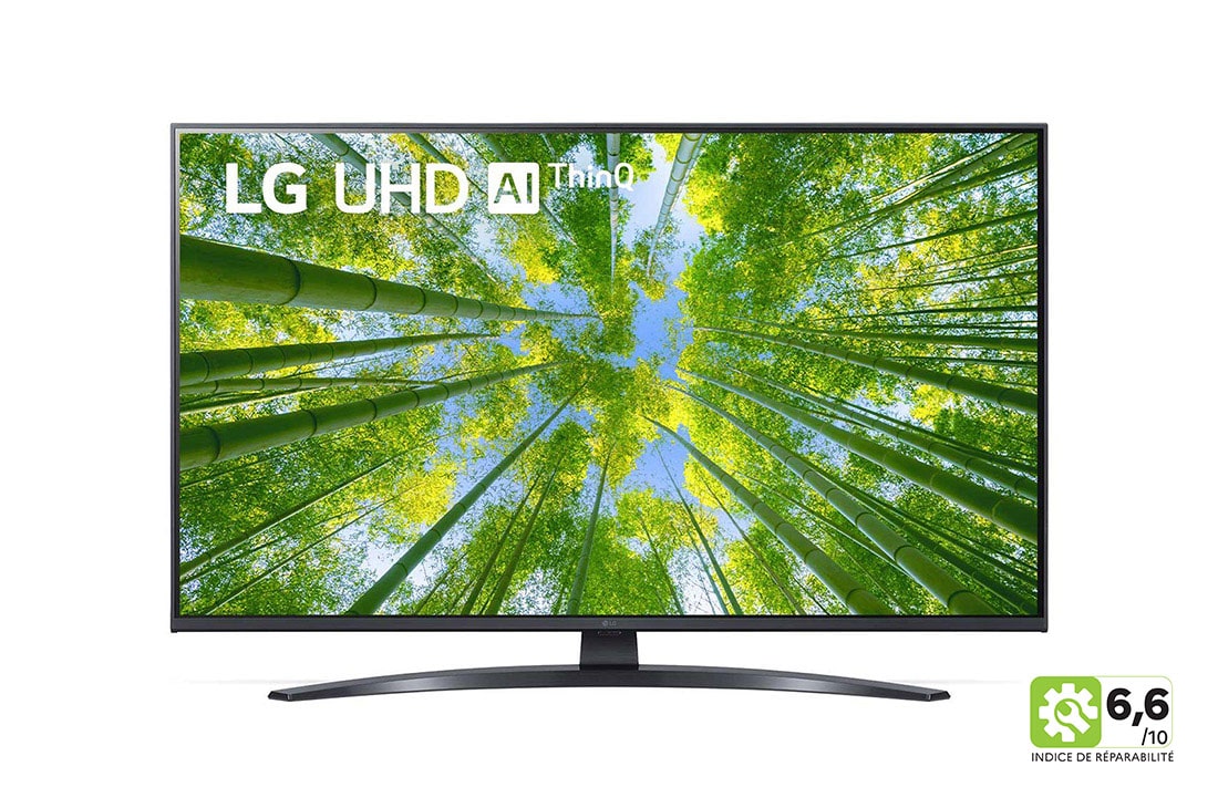LG TV LED 2022 | 43'' (108 cm) | UHD | Processeur α5 Gen5 AI, LG 43UQ81006LB