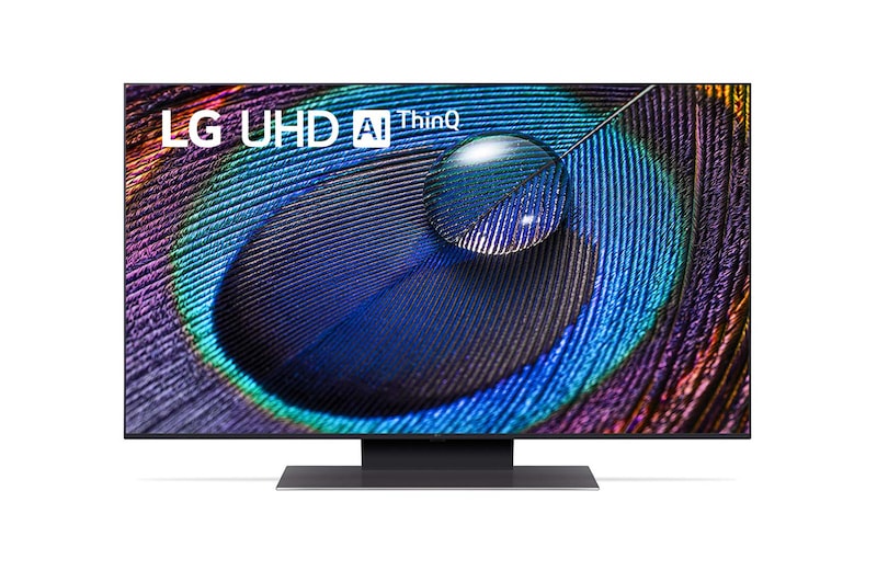 LG TV LED 2023 | 43'' (108 cm) | UHD | Processeur α5 Gen6 AI, LG 43UR91006LA