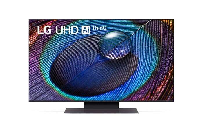 LG TV LED 2023 | 43'' (108 cm) | UHD | Processeur α5 Gen6 AI, LG 43UR91006LA