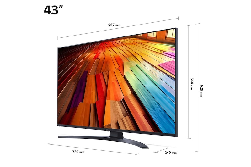 43'' side view
