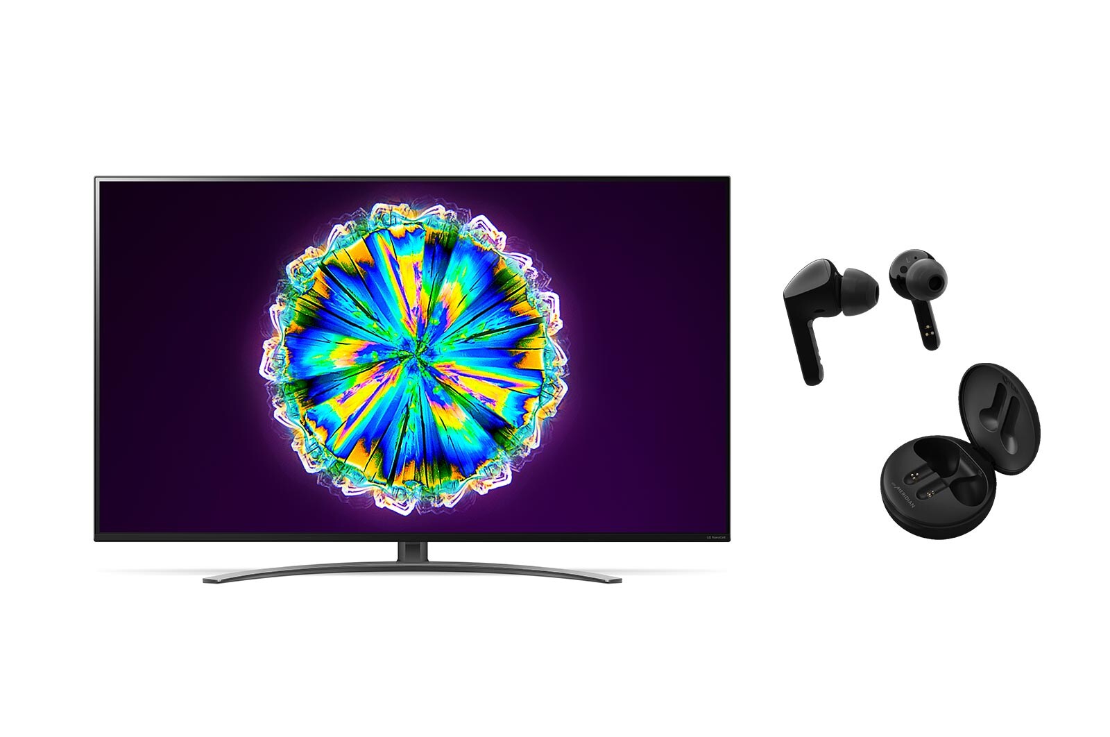 Vue avant de Pack Cinéma | TV 49NANO866NA &#43; TONE Free HBS-FN6 49NANO866NA.ETF
