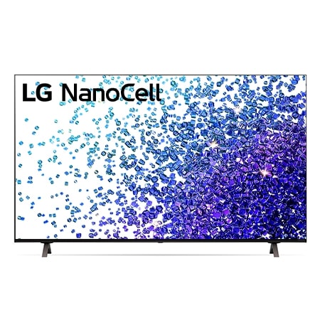 Une vue avant du téléviseur LG NanoCell