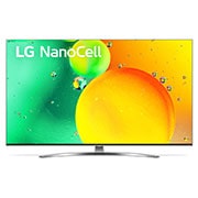 Une vue avant du téléviseur LG NanoCell