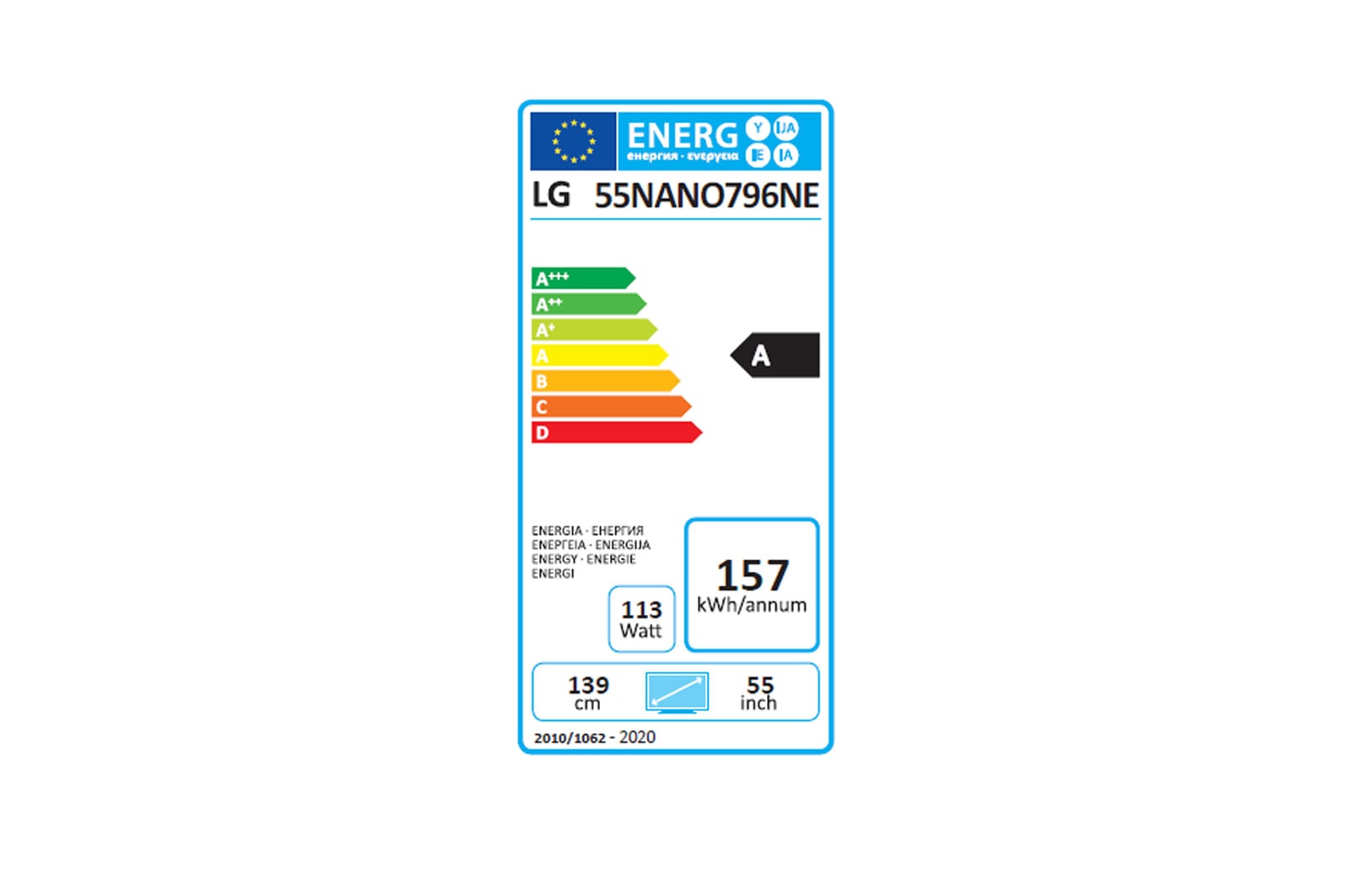 LG 55'' (139 cm) | TV LED | NanoCell | 4K, LG 55NANO796NE