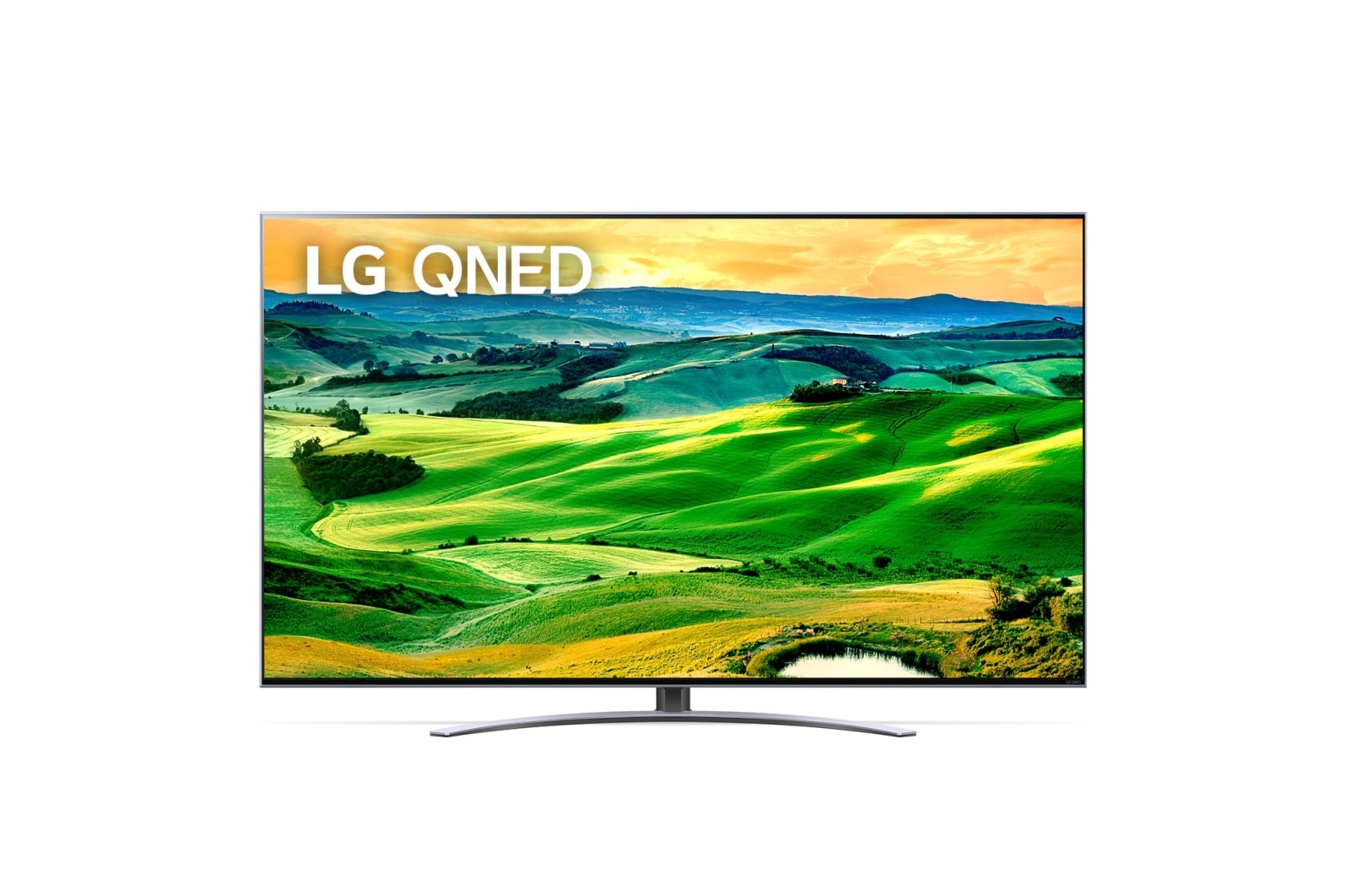 Vue avant de TV LG QNED  | 2022 | 55&#39;&#39; (139 cm) | UHD | Processeur α7 Gen5 AI LG 55QNED826QB