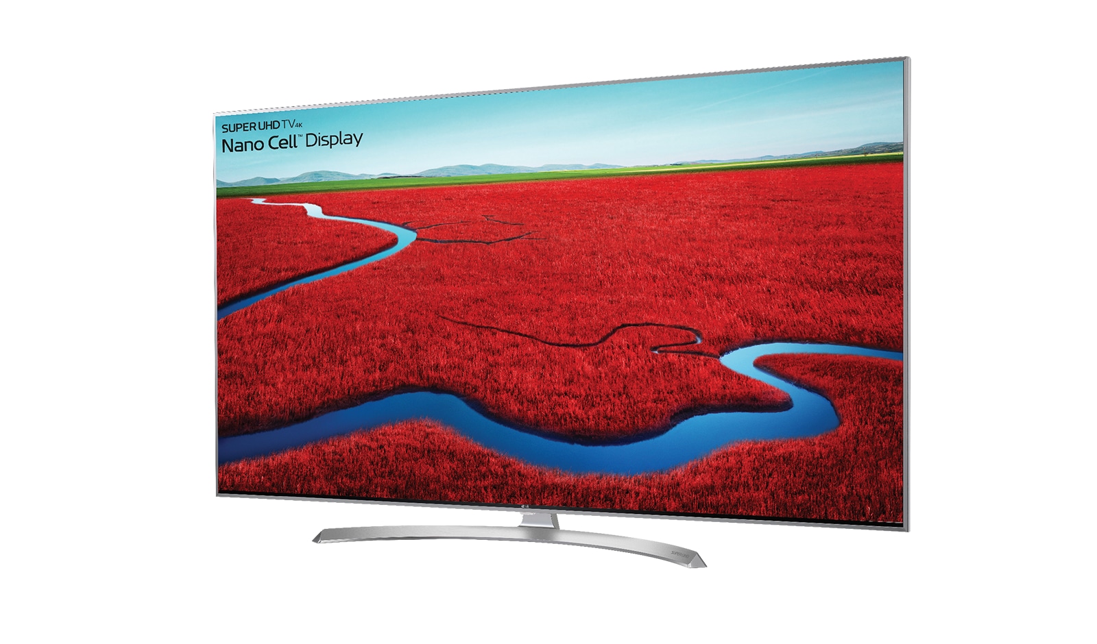 LG 55 pouces (139 cm) | TV LED | SUPER UHD | 4K | Son Harman Kardon | Smart TV WebOs 3.5 | Active HDR avec Dolby Vision | Technologie Nano Cell™, LG 55SJ810V