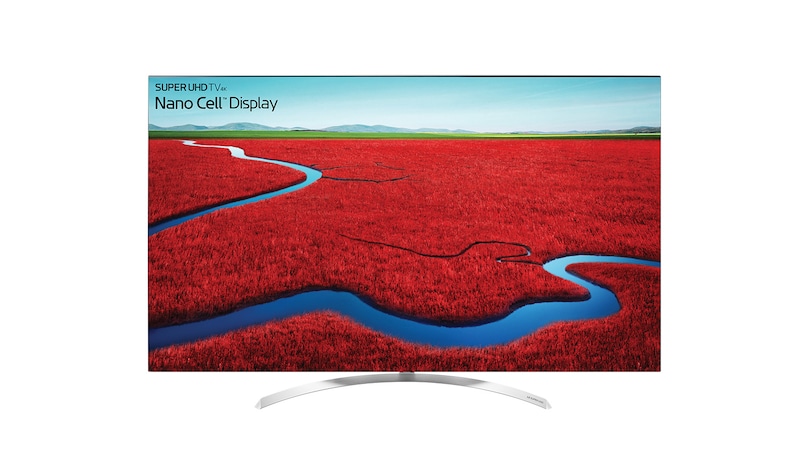 LG 55 pouces (139 cm) | TV LED | SUPER UHD | 4K | Son Harman Kardon | Smart TV WebOs 3.5 | Active HDR avec Dolby Vision | Technologie Nano Cell™, LG 55SJ850V