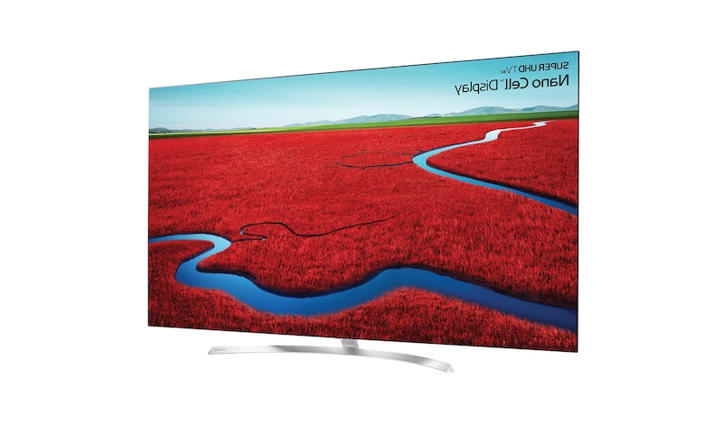 LG 55 pouces (139 cm) | TV LED | SUPER UHD | 4K | Son Harman Kardon | Smart TV WebOs 3.5 | Active HDR avec Dolby Vision | Technologie Nano Cell™, LG 55SJ850V