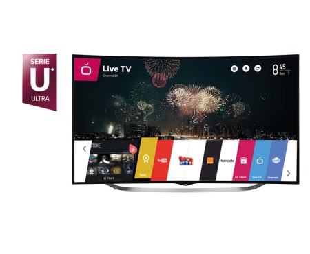 TV LED ULTRA HD 4K INCURVE - LG 55UC970V