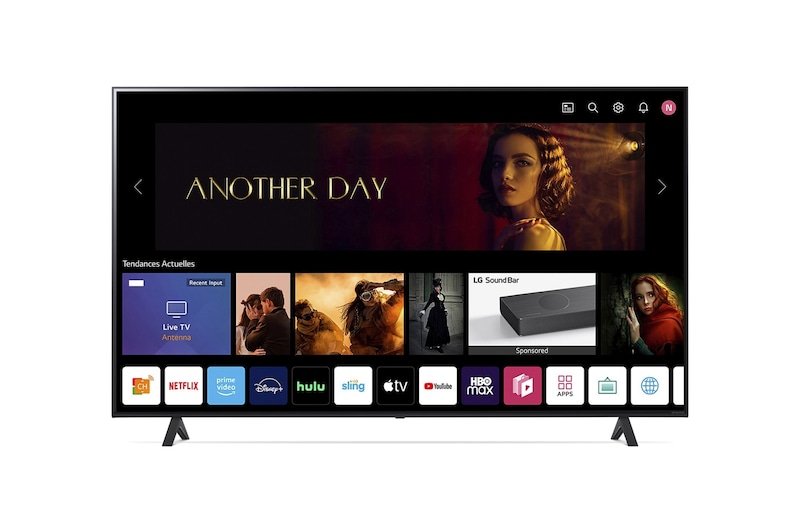 LG TV LG NanoCell | 65'' (164 cm) | 4K UHD | Processeur α5 AI 4K Gen5, LG 65NANO756QC