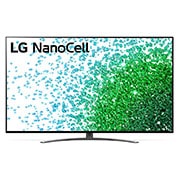 Une vue avant du téléviseur LG NanoCell