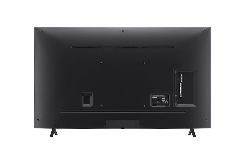 Vue arrière du TV LG NanoCell, NANO80