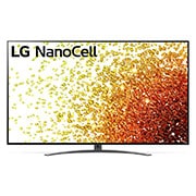 Une vue avant du téléviseur LG NanoCell