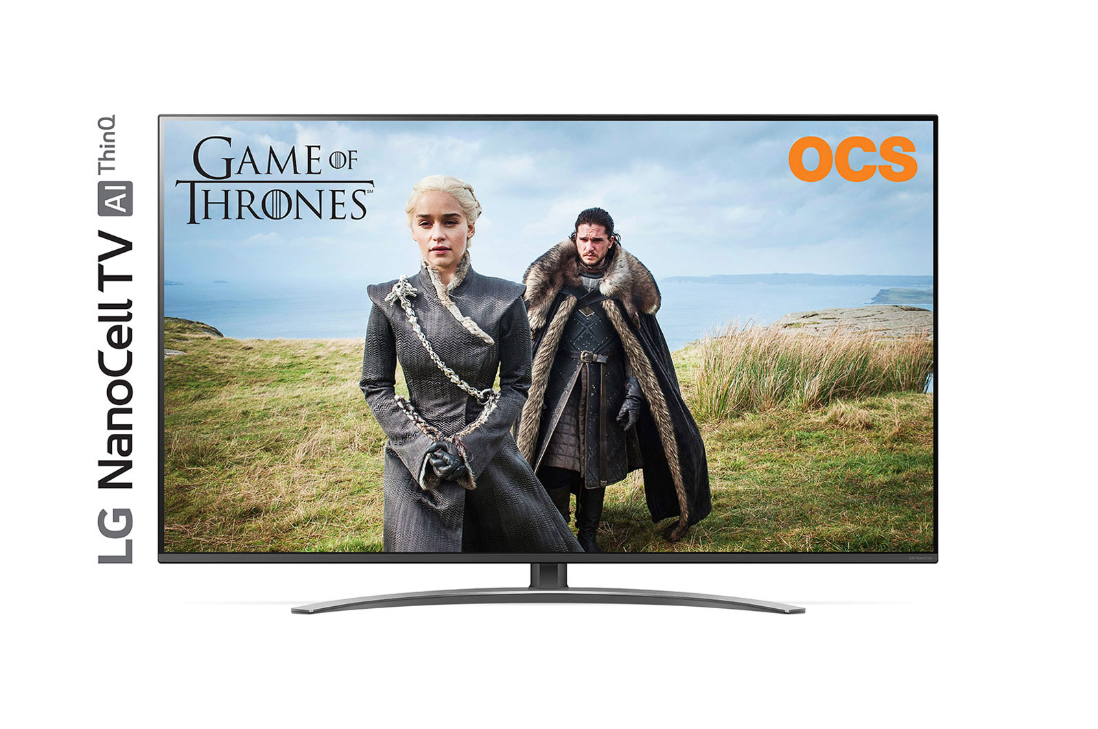 Vue avant de 65 (164 cm) | TV LED | NanoCell | 4K LG 65SM8200PLA