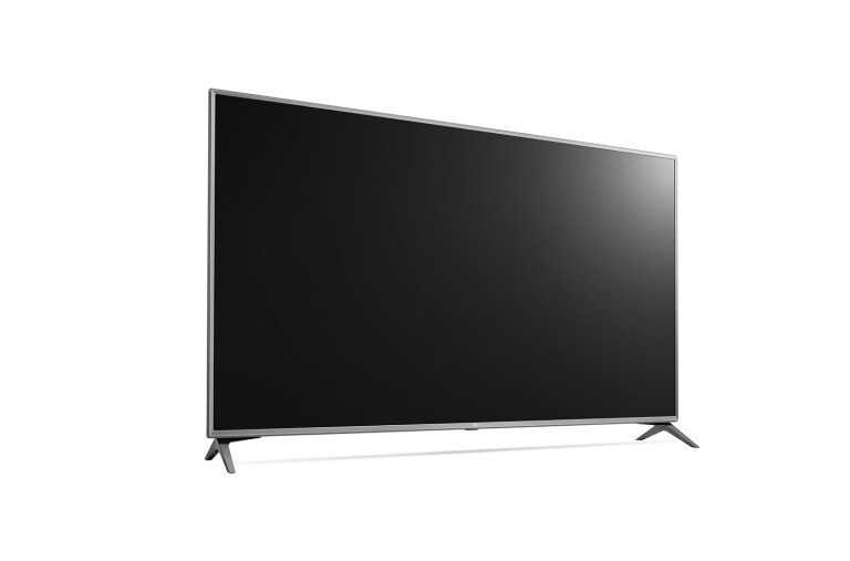 LG 65 pouces (164 cm) | TV LED | UHD | 4K | Active HDR | Angle de vision ultra large | Smart TV WebOs 3.5 | Design Metal Frame, LG 65UJ651V