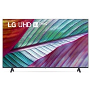 Vue avant du téléviseur UHD de LG
