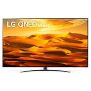 Vue de face du TV LG QNED, série QNED91