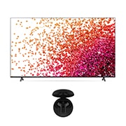 Une vue avant du téléviseur LG NanoCell