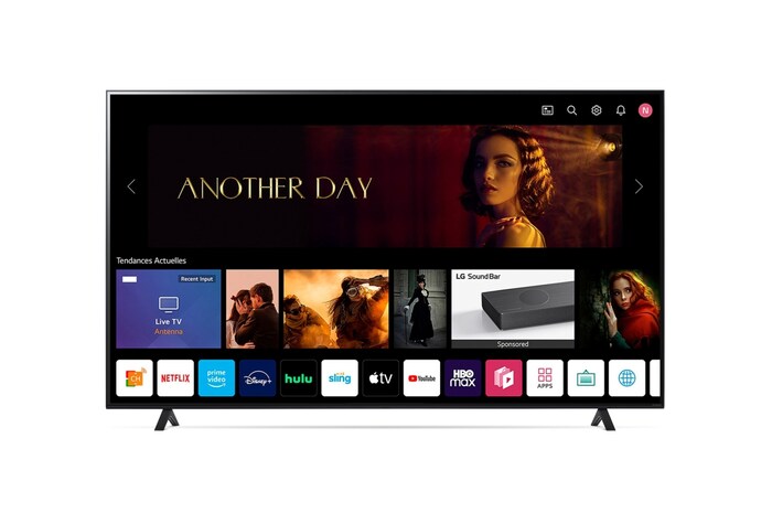 LG TV LG NanoCell | 86'' (217 cm) | 4K UHD | Processeur α7 AI 4K Gen5, LG 86NANO756QA