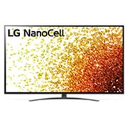 Une vue avant du téléviseur LG NanoCell