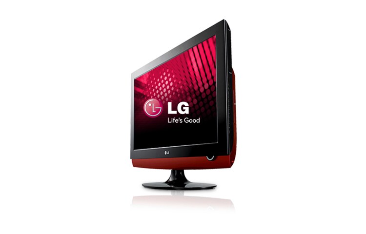 Vue avant de Téléviseur LCD 66 cm (26 pouces) Lecteur DVD intégré LG 26LG4000
