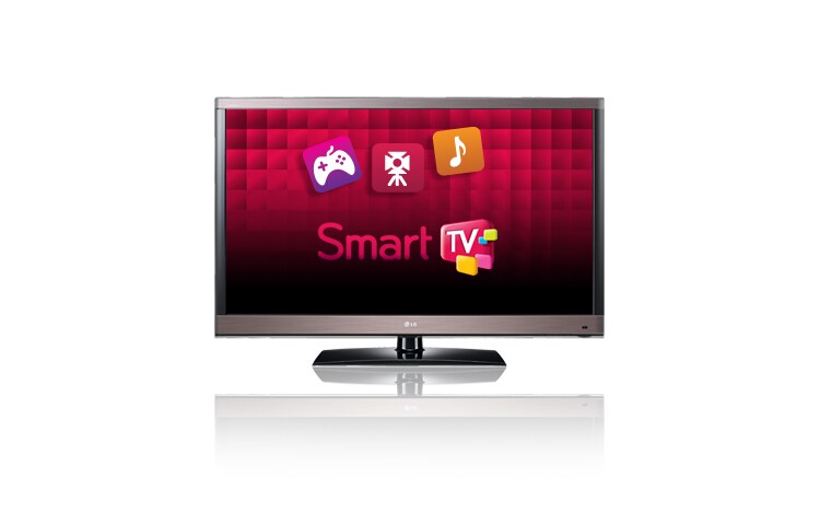 Vue avant de Téléviseur LCD LED HDTV 1080p 81cm (32 pouces) avec Smart TV LG 32LV570S