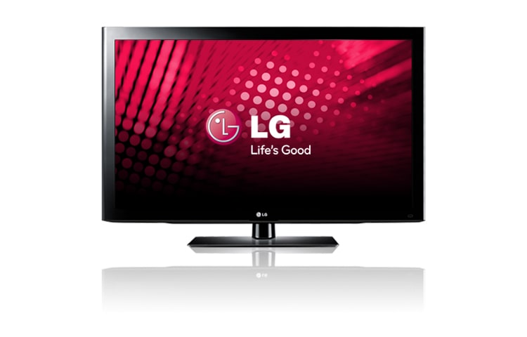 Vue avant de Téléviseur LCD 118 cm (46 pouces) 1080p avec port USB 2.0 et option Wireless LG 42LD550