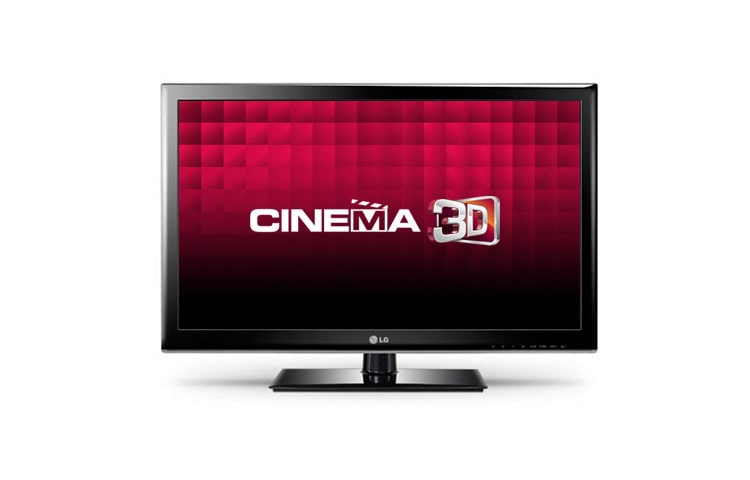 Vue avant de 42&#34; (107cm) | TV Direct LED | Full HD | Cinema 3D | MCI 100 | HDMI | DLNA | Dual PLAY LG 42LM3400
